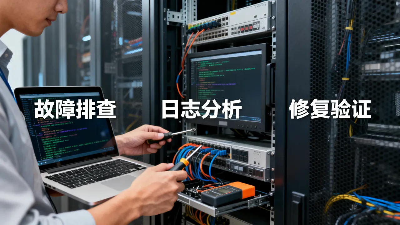 运维服务器故障报告单如何写，服务器故障处理流程有哪些？