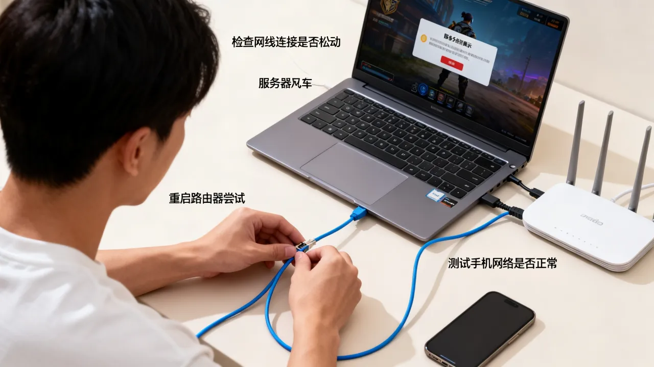 宽带连不上游戏服务器怎么回事，宽带连不上游戏服务器怎么解决？