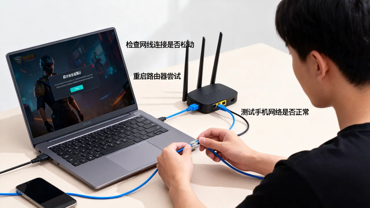 宽带连不上游戏服务器怎么回事，宽带连不上游戏服务器怎么解决？