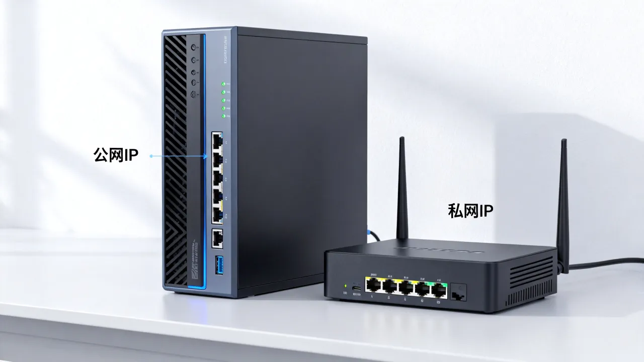 为什么自己的服务器没有公网ip，公网ip和私网ip区别在哪