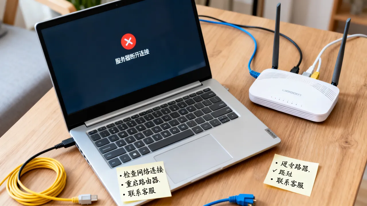 为什么lol腾讯列表显示服务器断开，一直断开连接怎么解决