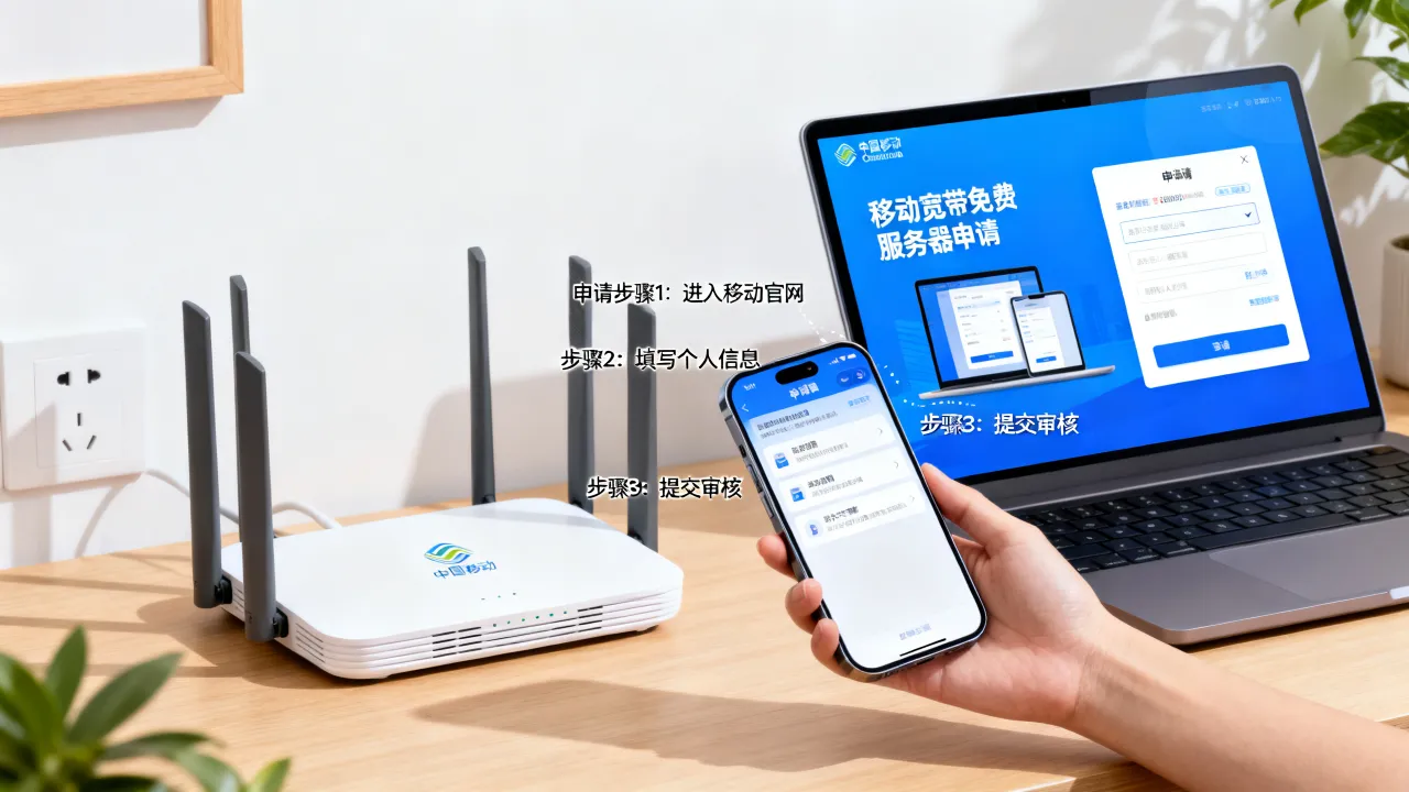 移动宽带免费服务器怎么申请？移动宽带免费服务器是真的吗