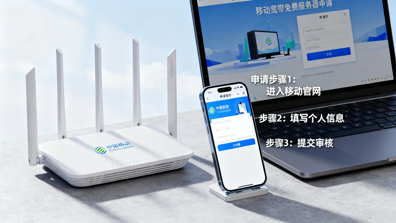 移动宽带免费服务器怎么申请？移动宽带免费服务器是真的吗