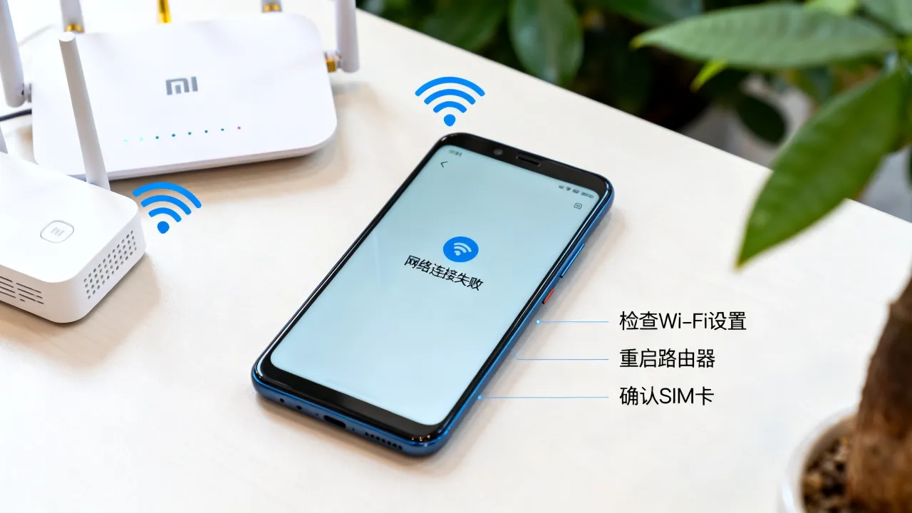 为什么小米note3开不了网络连接服务器，网络连接失败怎么办