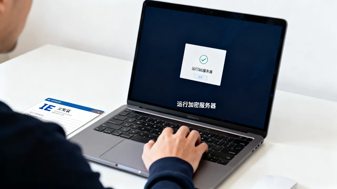 为什么安装ie提示运行加密服务器，安装IE时提示运行加密服务器怎么回事？