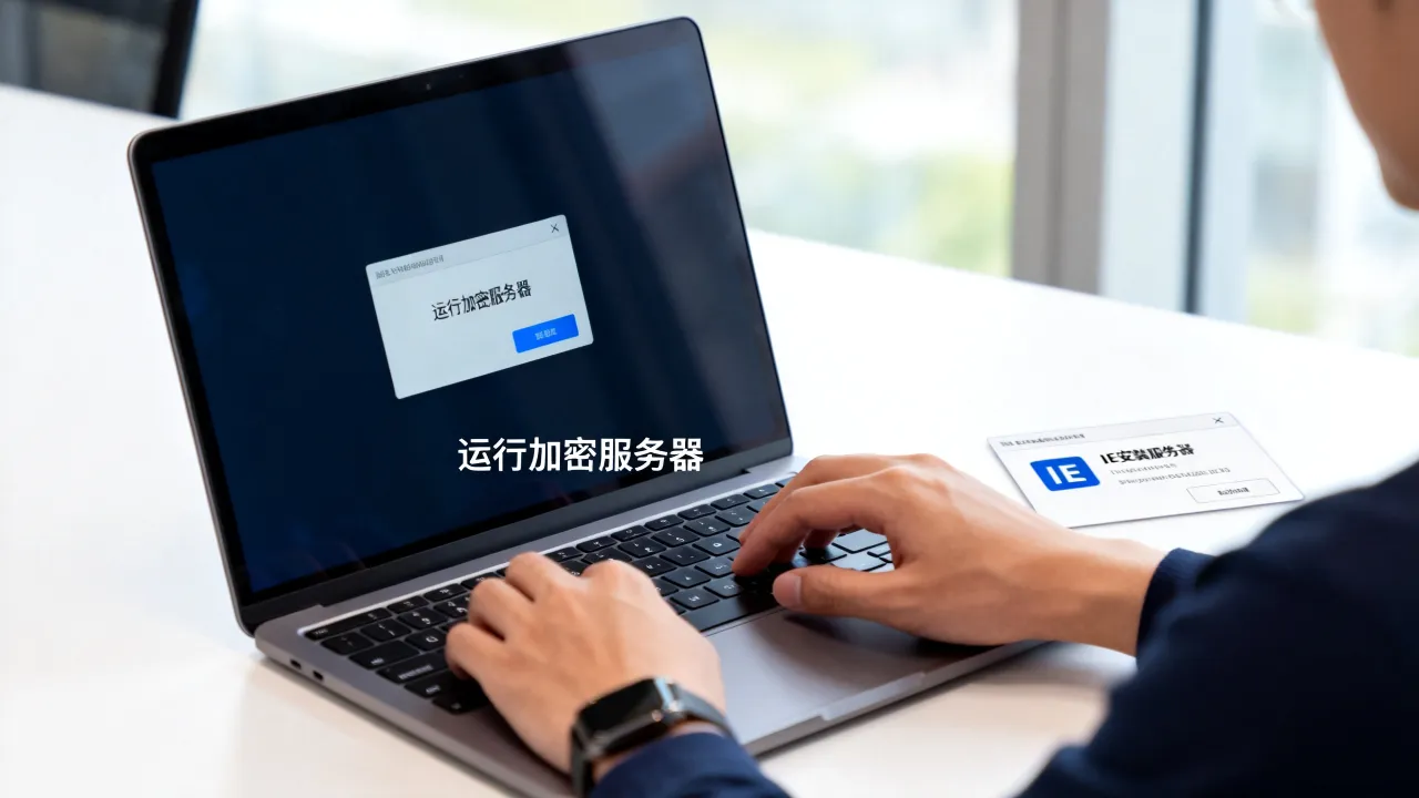 为什么安装ie提示运行加密服务器，安装IE时提示运行加密服务器怎么回事？