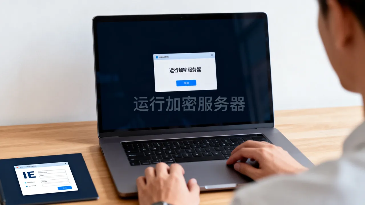 为什么安装ie提示运行加密服务器，安装IE时提示运行加密服务器怎么回事？