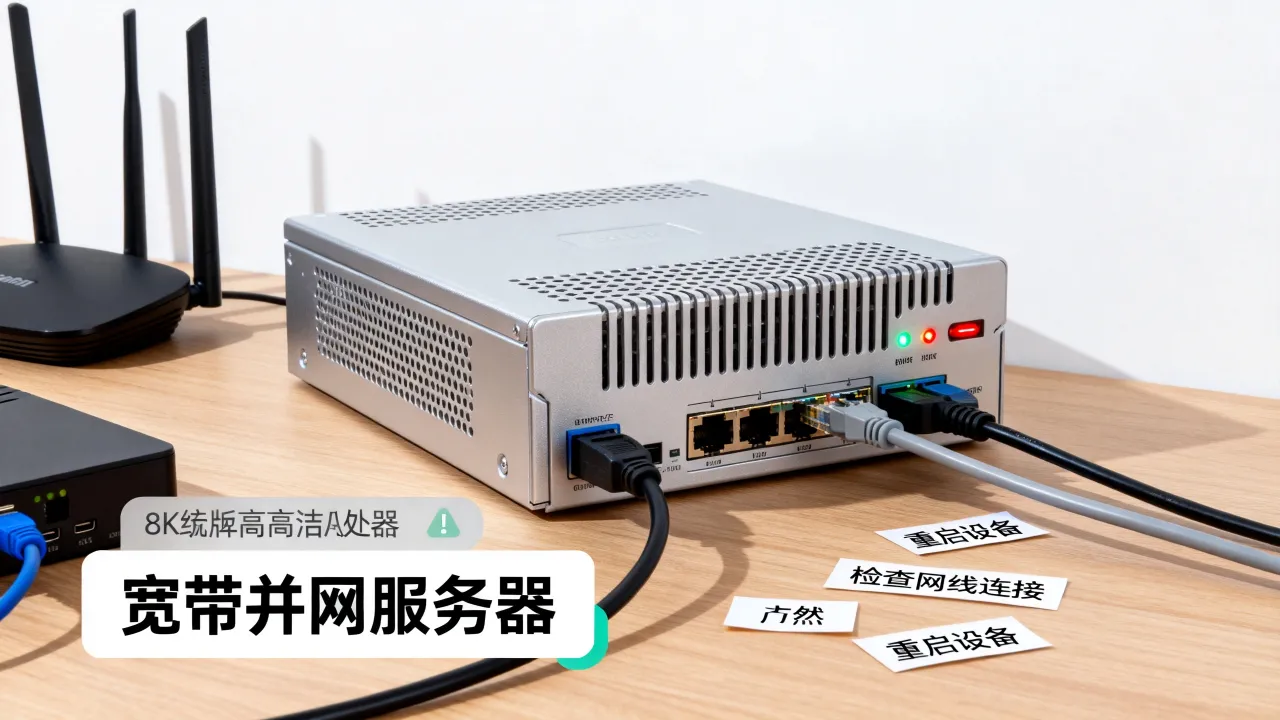 宽带并网服务器是什么，宽带并网服务器连接不上怎么办？