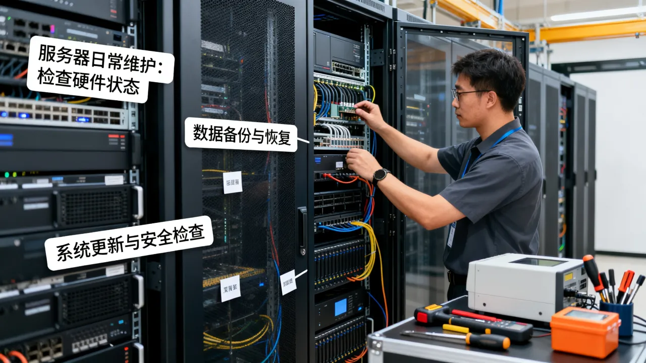 运维服务器有什么用？服务器日常维护需要做哪些工作？