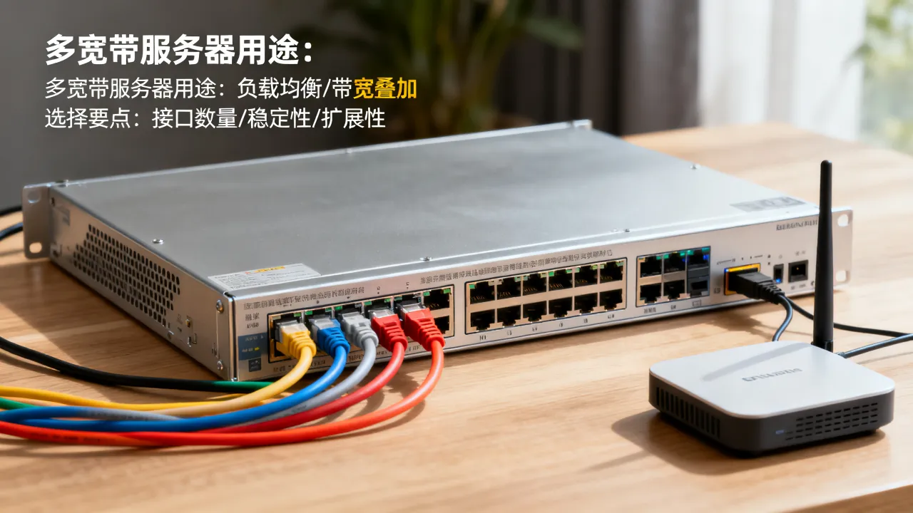 多宽带服务器有什么用，多宽带服务器怎么选？