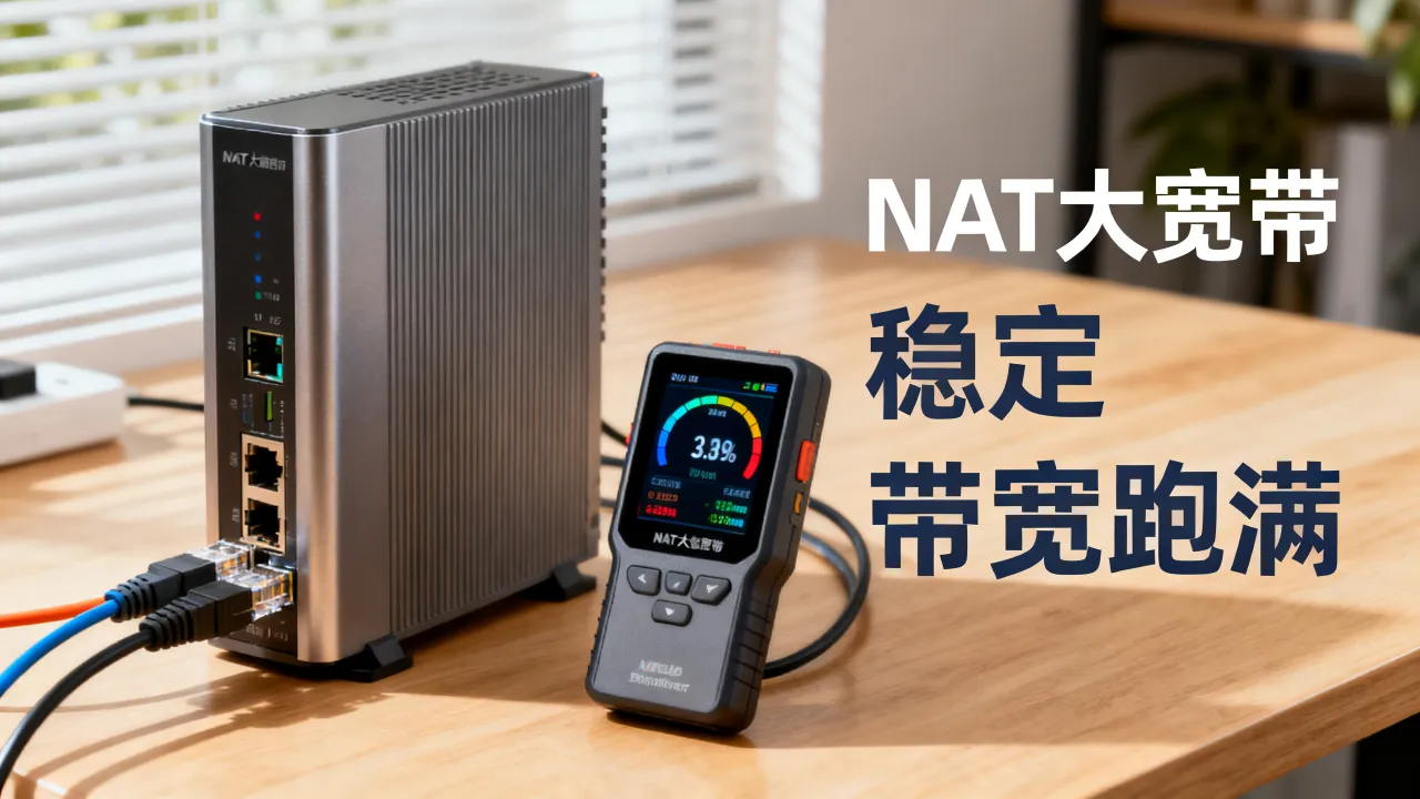 NAT大宽带服务器怎么选？哪家便宜稳定，带宽跑满不掉速