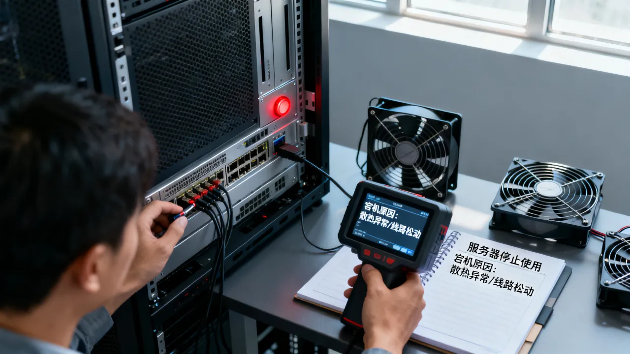 为什么服务器停止使用，服务器宕机原因有哪些