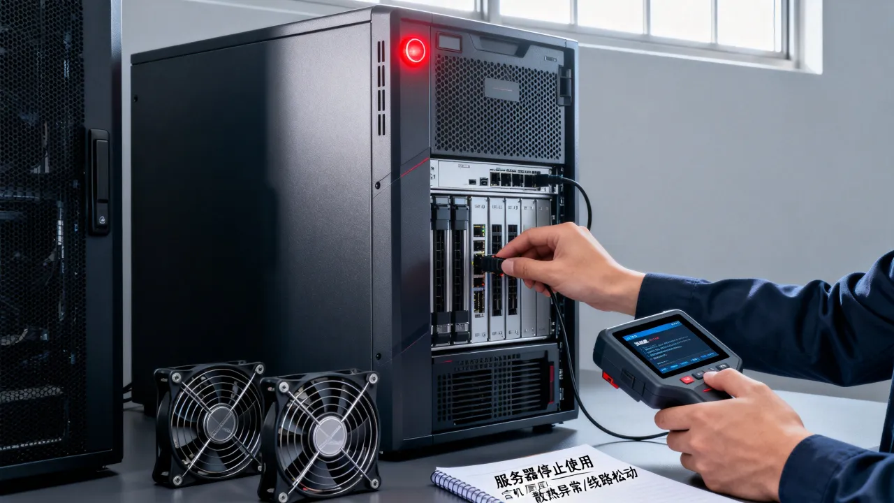 为什么服务器停止使用，服务器宕机原因有哪些