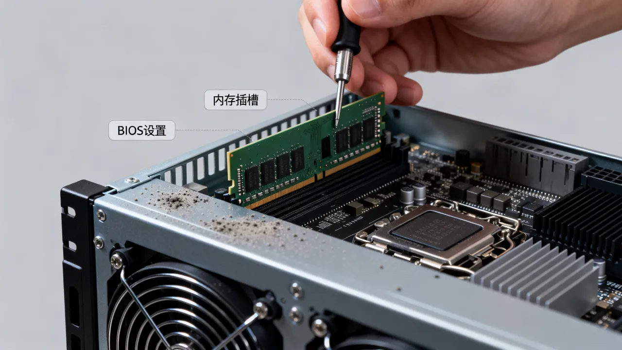 服务器32g系统为什么显示3g,内存识别不全怎么办 服务器32g系统为什么显示3g,内存识别不全怎么办