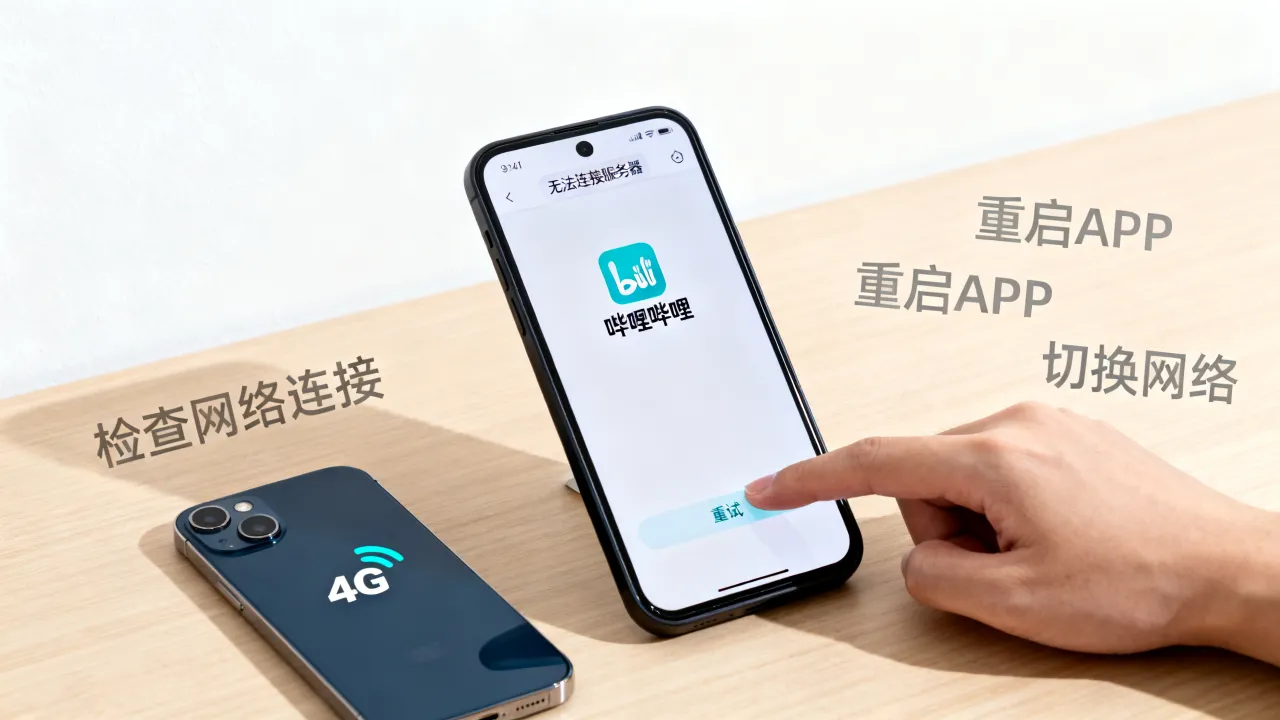 为什么手机B站无法连接服务器了,手机哔哩哔哩连不上服务器怎么解决? 为什么手机B站无法连接服务器了,手机哔哩哔哩连不上服务器怎么解决?