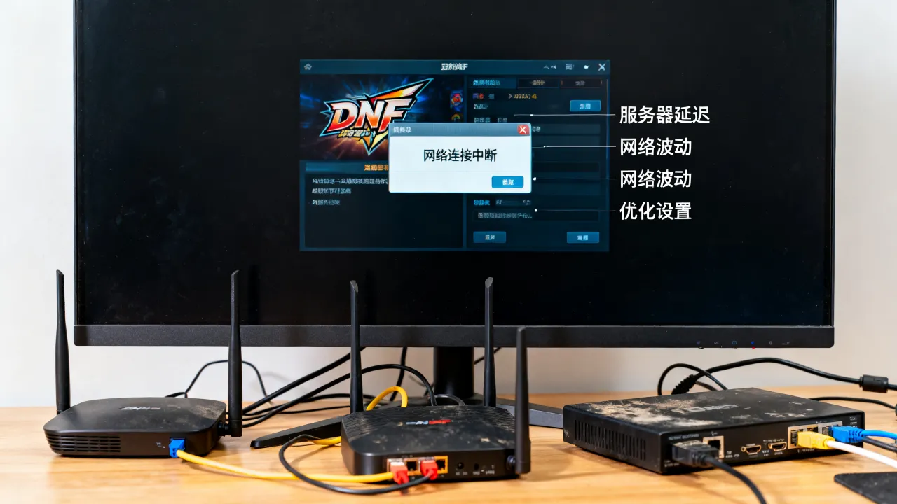 DNF服务器为什么这么辣鸡，频繁掉线卡顿如何解决？