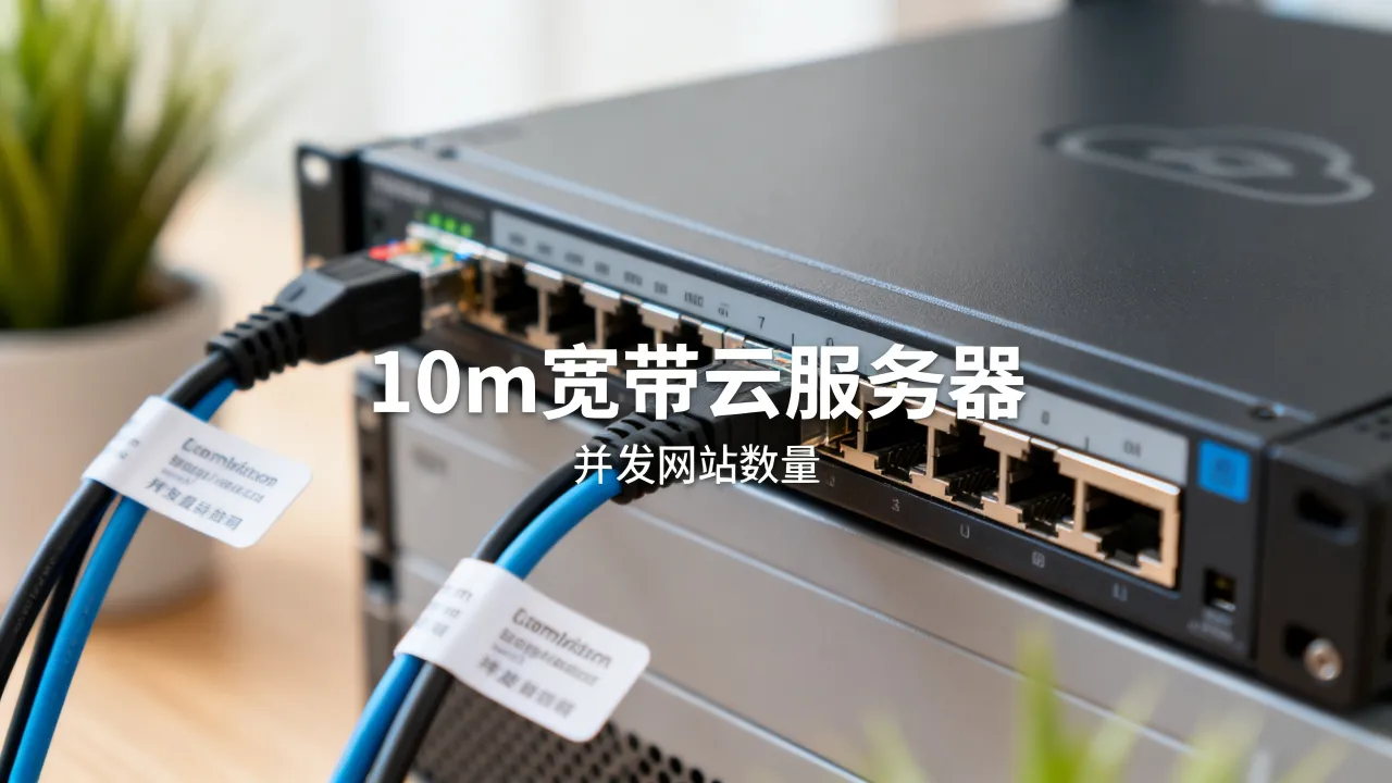 10m宽带云服务器够用吗？，10m云服务器能带多少并发网站？