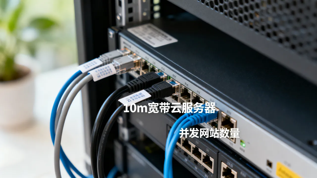 10m宽带云服务器够用吗？，10m云服务器能带多少并发网站？