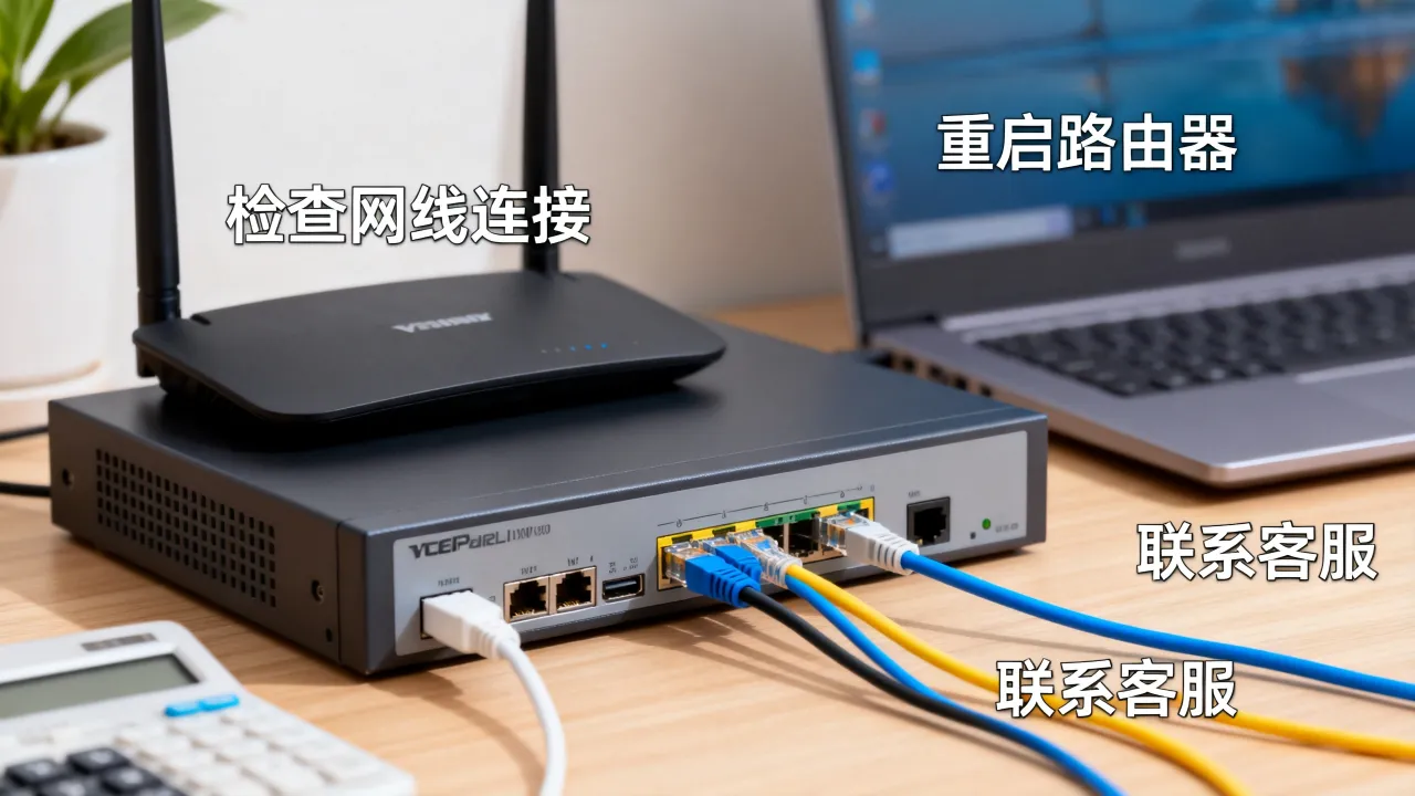 电信宽带服务器无响应怎么办，如何解决故障？