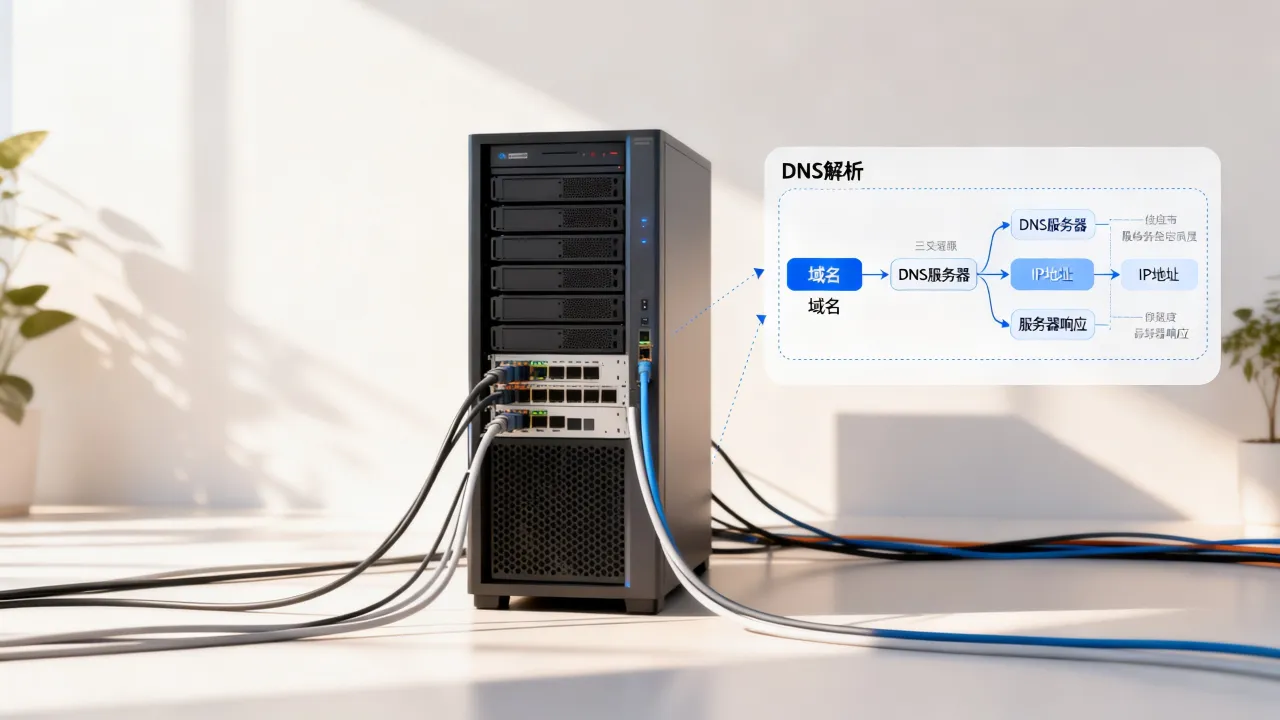 服务器为什么需要解析？DNS解析的作用是什么