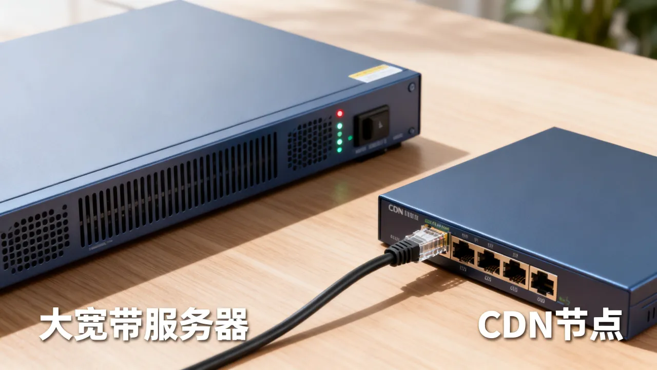 大宽带服务器和CDN有什么区别，大宽带服务器和CDN哪个好