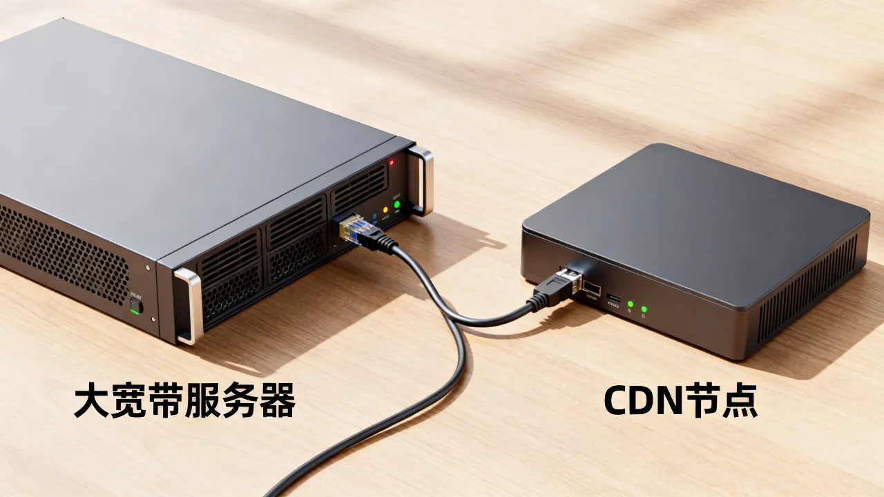 大宽带服务器和CDN有什么区别，大宽带服务器和CDN哪个好