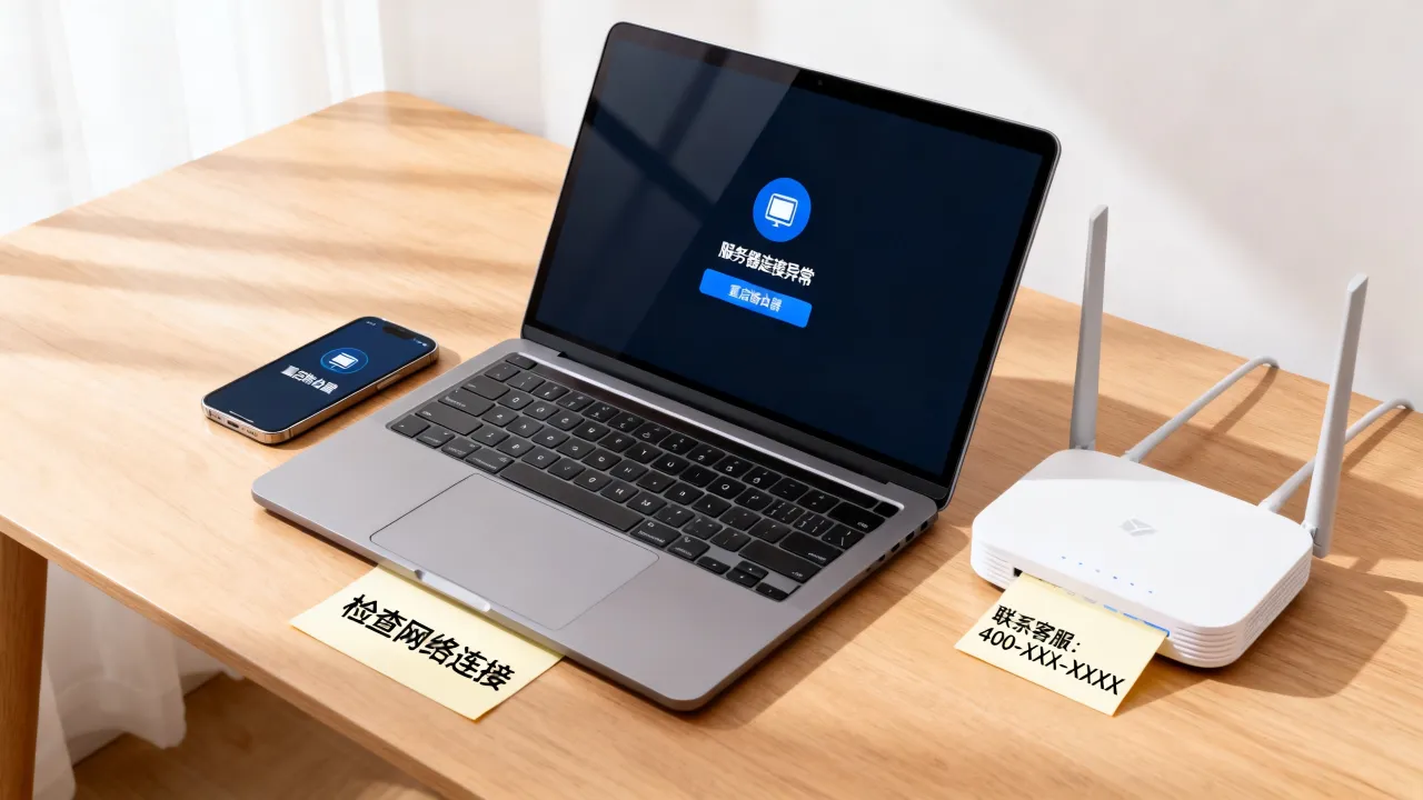 为什么打歌服务器异常，一直连接不上怎么解决