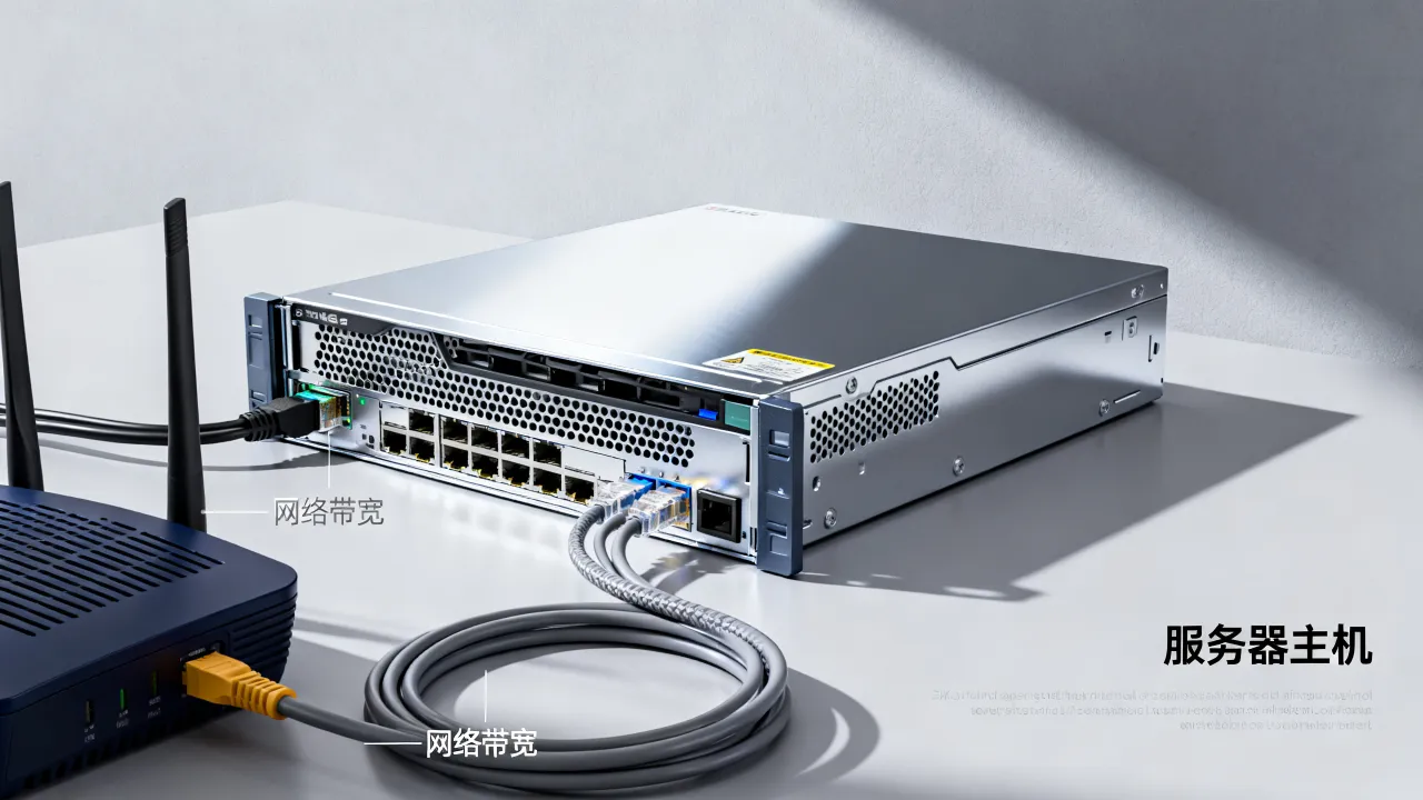 服务器主机需要多大网速?带宽不足怎么解决?