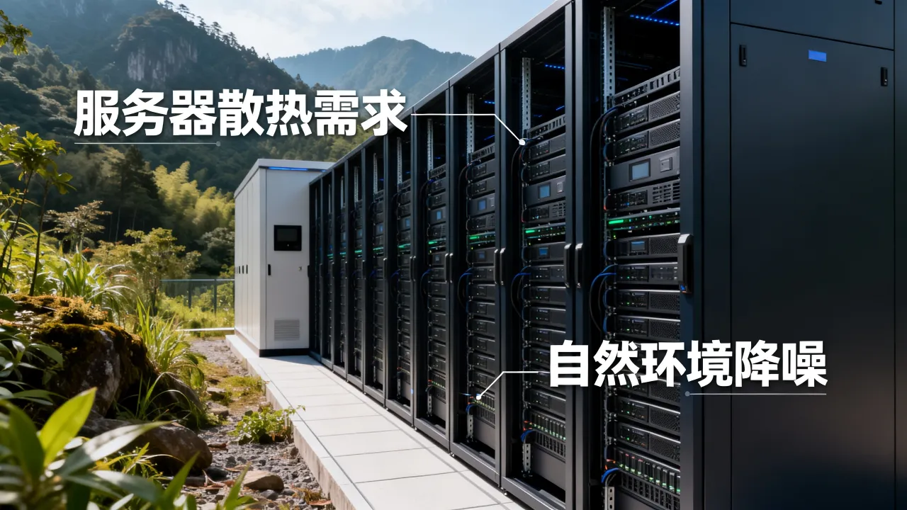 为什么服务器要在深山，服务器建在深山有什么好处？