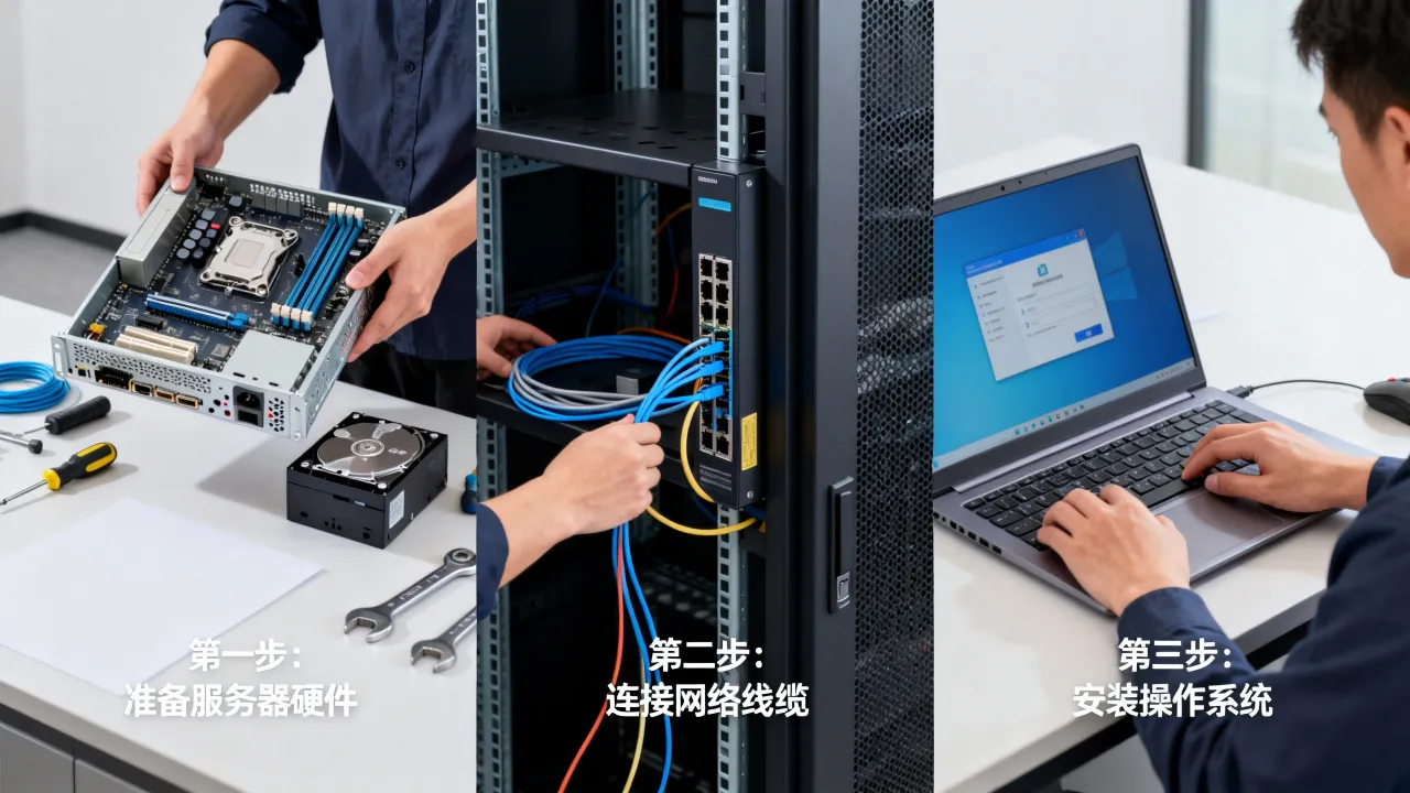 运维怎么安装服务器，服务器安装部署全流程有哪些关键步骤？