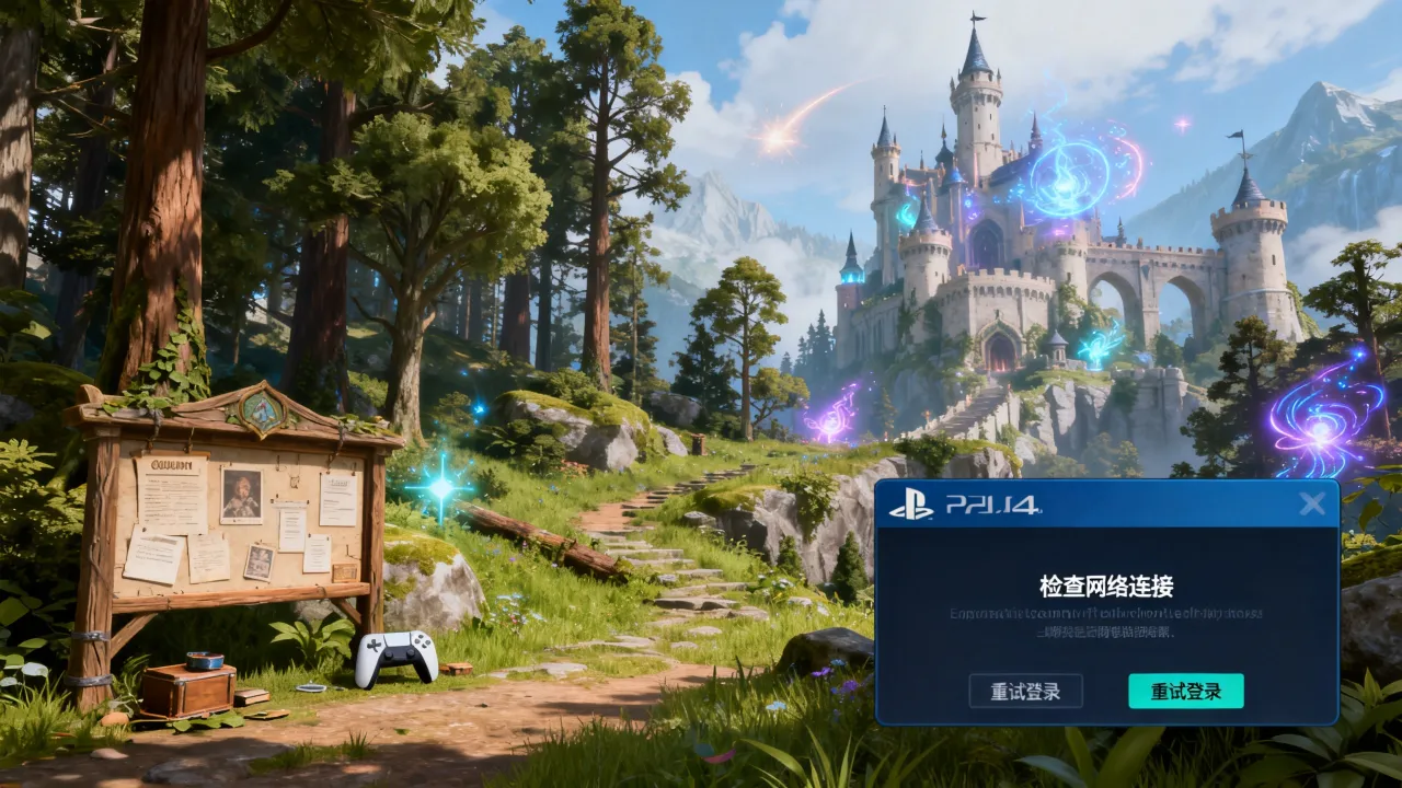 ps4原神为什么无法登录服务器，登录失败怎么办