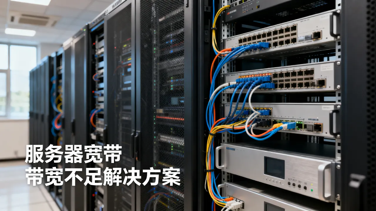 服务器宽带什么意思，服务器带宽不够用怎么办？