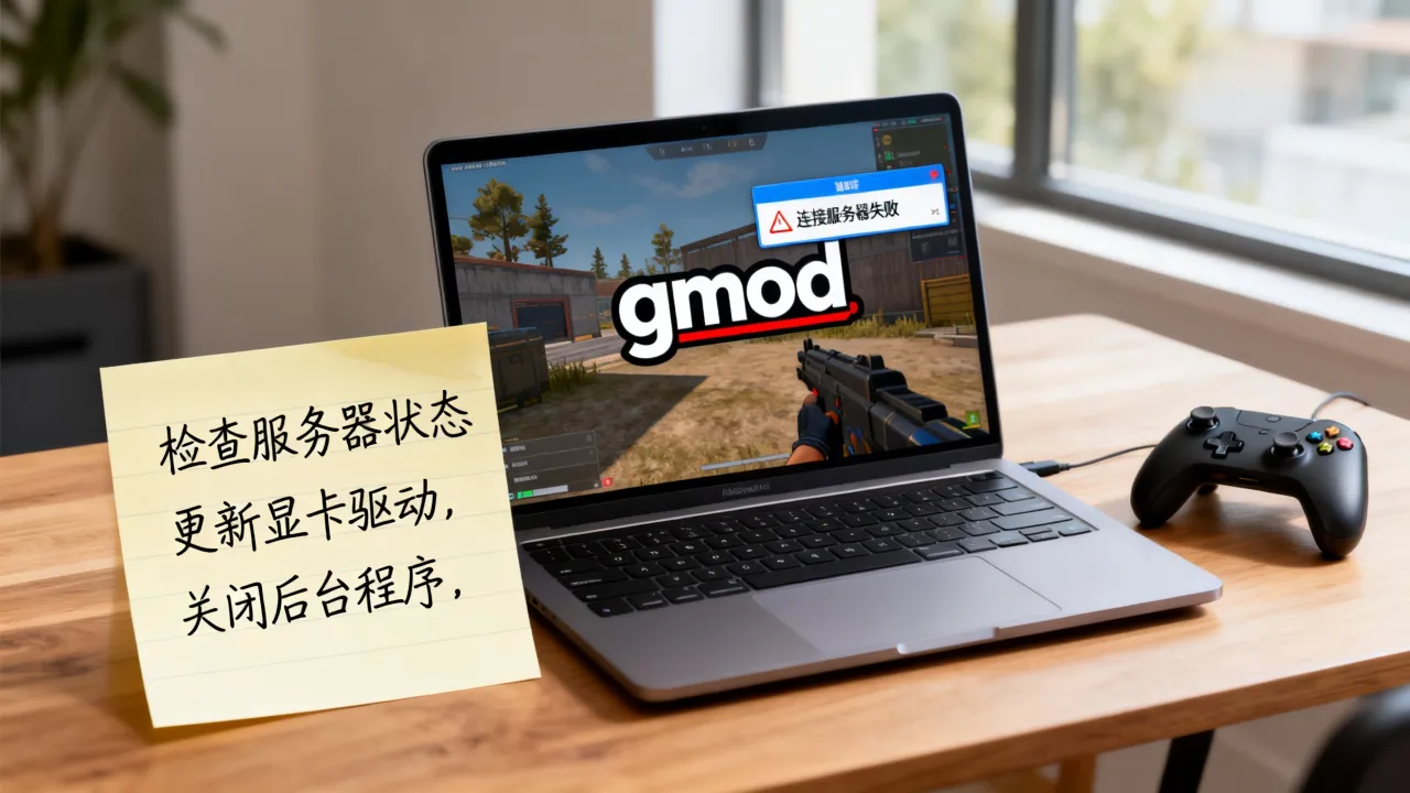gmod为什么一进服务器就闪退，游戏进服闪退怎么解决