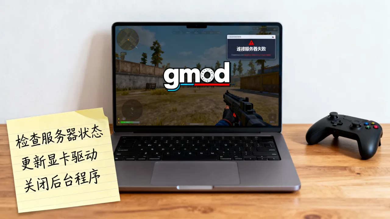 gmod为什么一进服务器就闪退，游戏进服闪退怎么解决