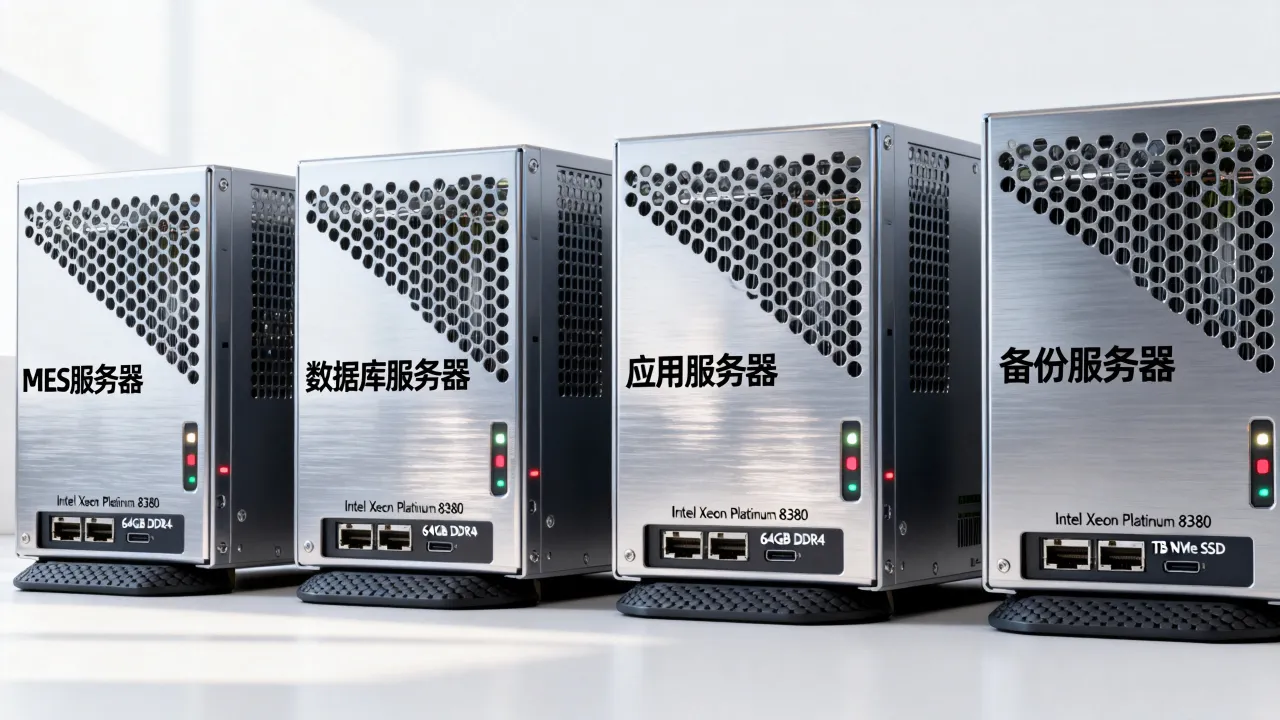 MES为什么需要4台服务器，系统部署硬件配置要求