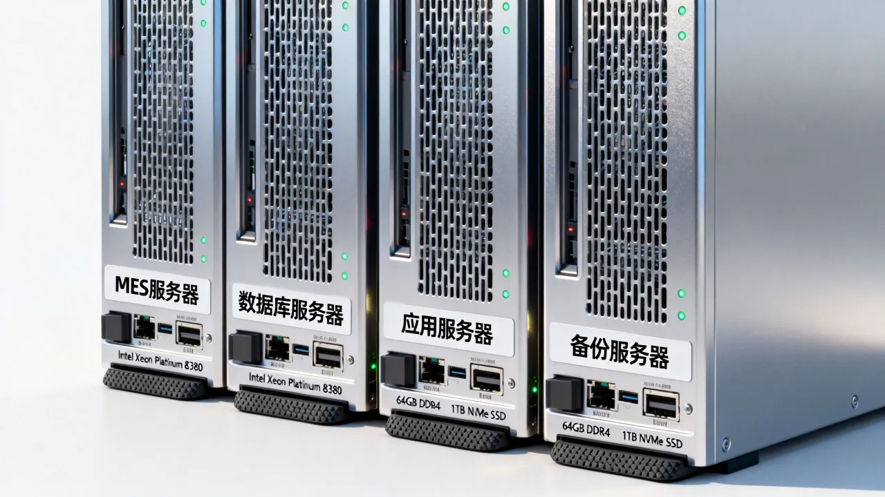 MES为什么需要4台服务器，系统部署硬件配置要求