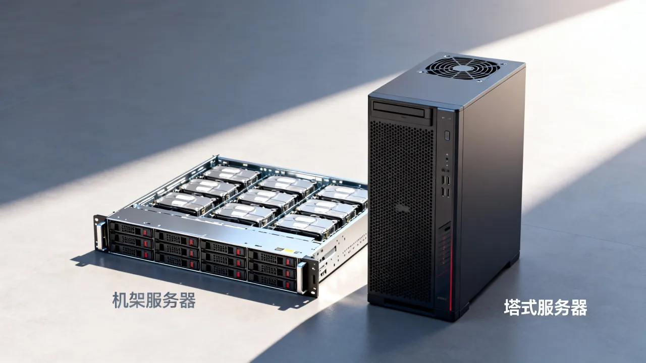 为什么叫机架服务器，机架服务器和塔式服务器有什么区别？