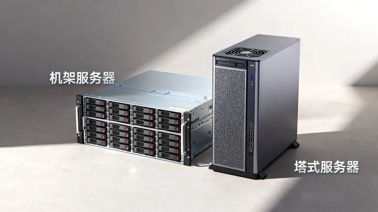 为什么叫机架服务器，机架服务器和塔式服务器有什么区别？