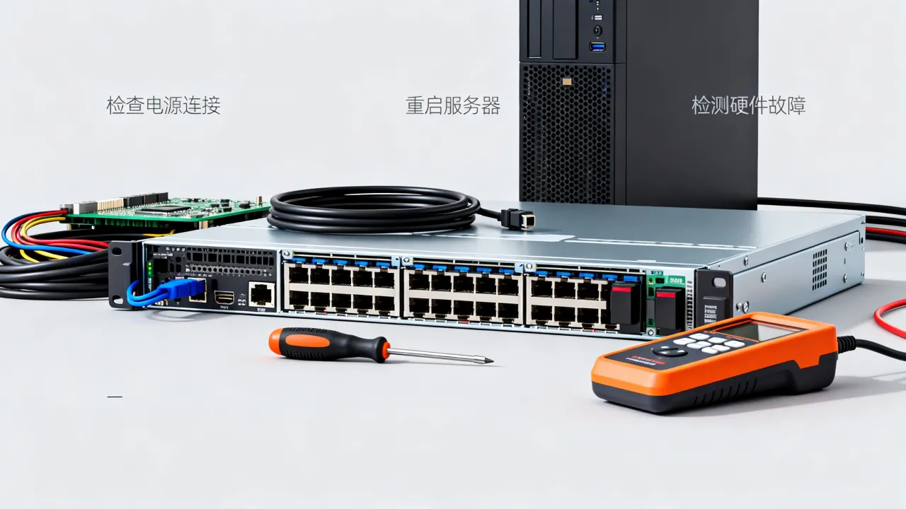 为什么服务器无法启动，服务器无法启动怎么解决？