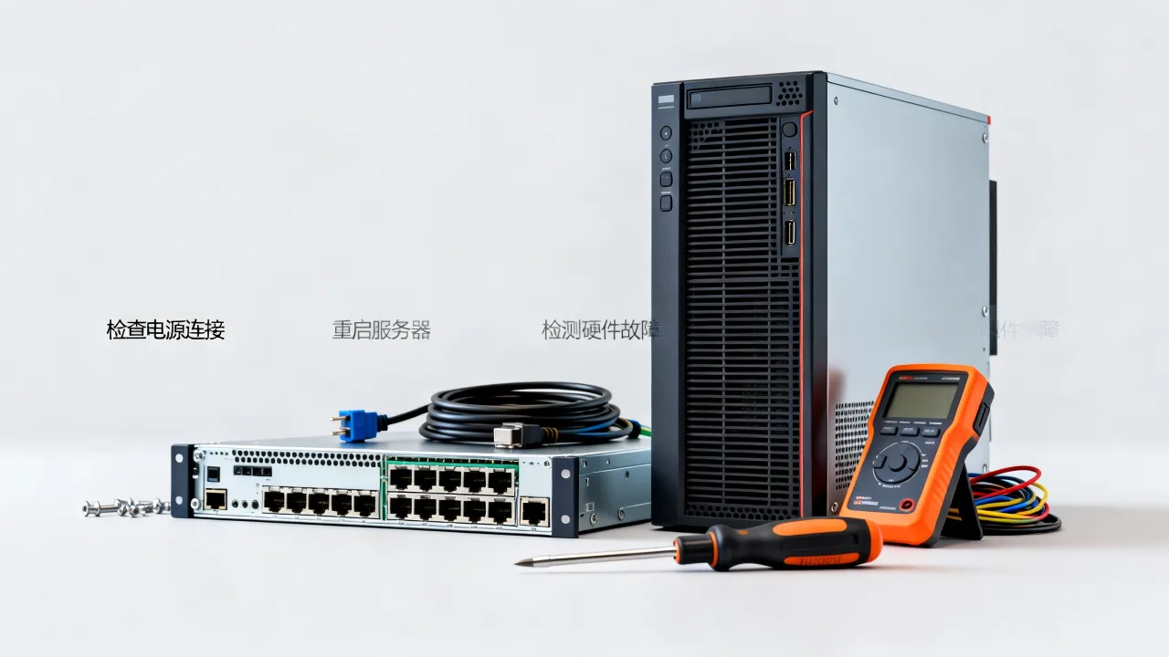 为什么服务器无法启动，服务器无法启动怎么解决？