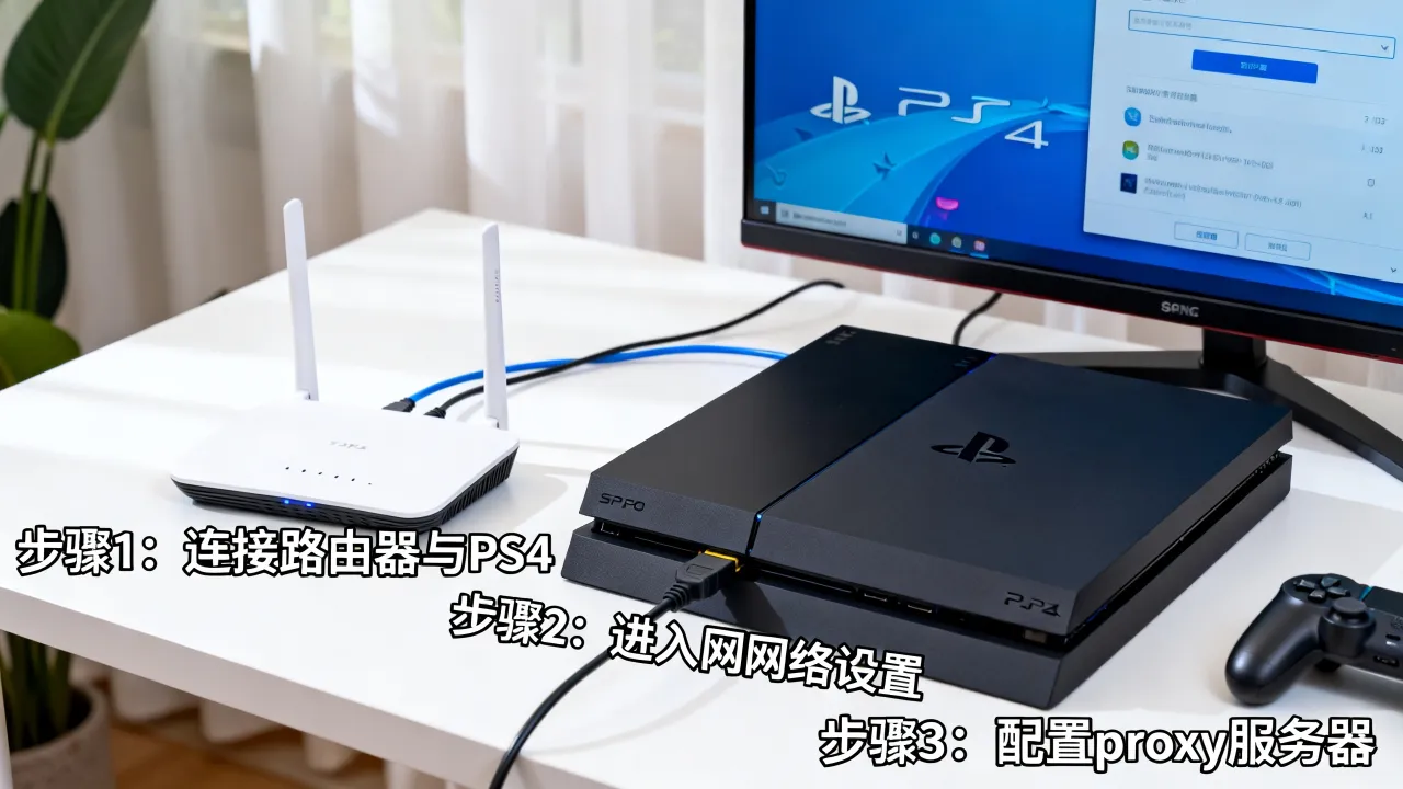 PS4移动宽带proxy服务器怎么设置？移动宽带proxy设置方法
