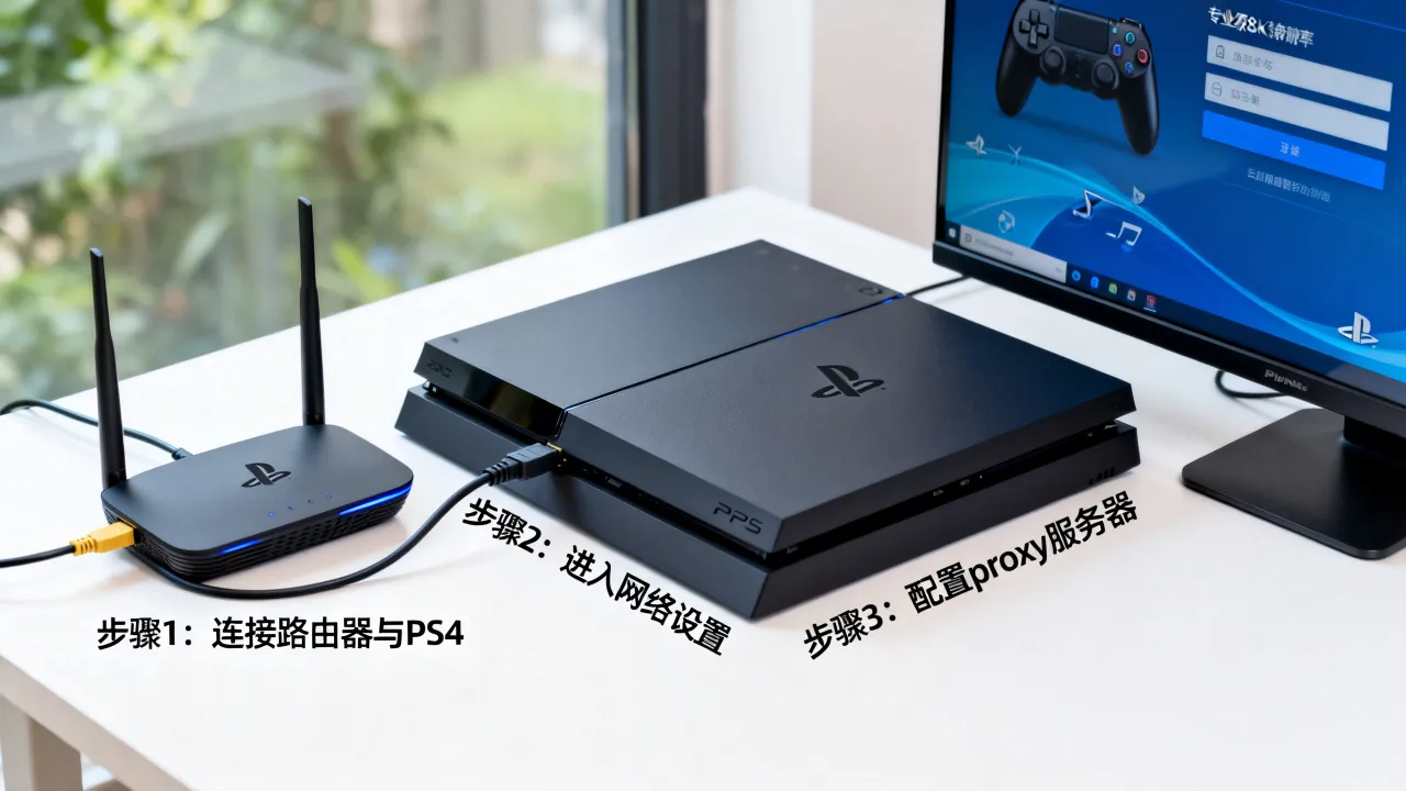 PS4移动宽带proxy服务器怎么设置？移动宽带proxy设置方法