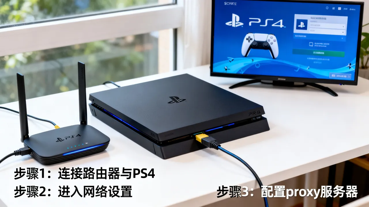PS4移动宽带proxy服务器怎么设置？移动宽带proxy设置方法