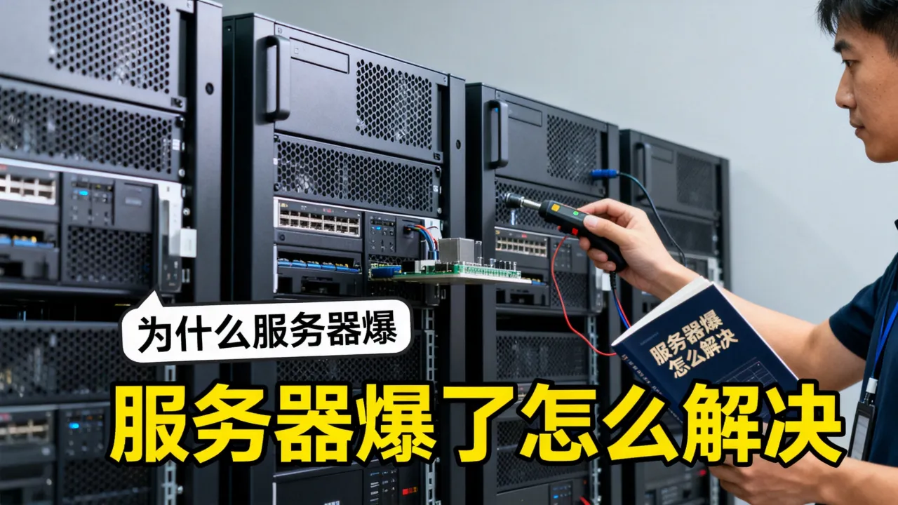 为什么服务器爆，服务器爆了怎么解决？