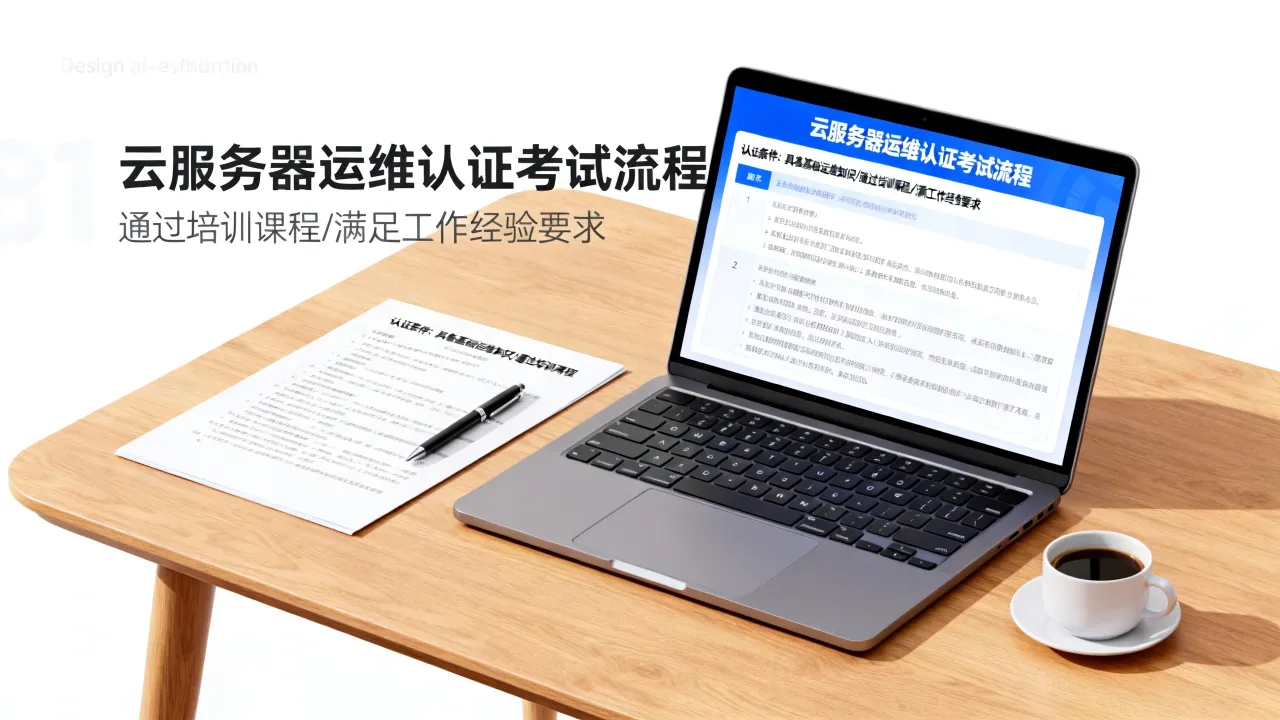云服务器运维认证怎么考？云服务器运维认证需要什么条件？