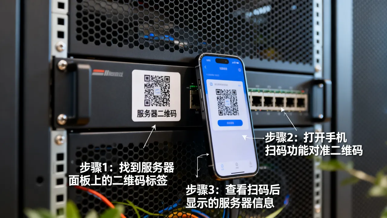 服务器二维码怎么扫？如何查看服务器二维码信息