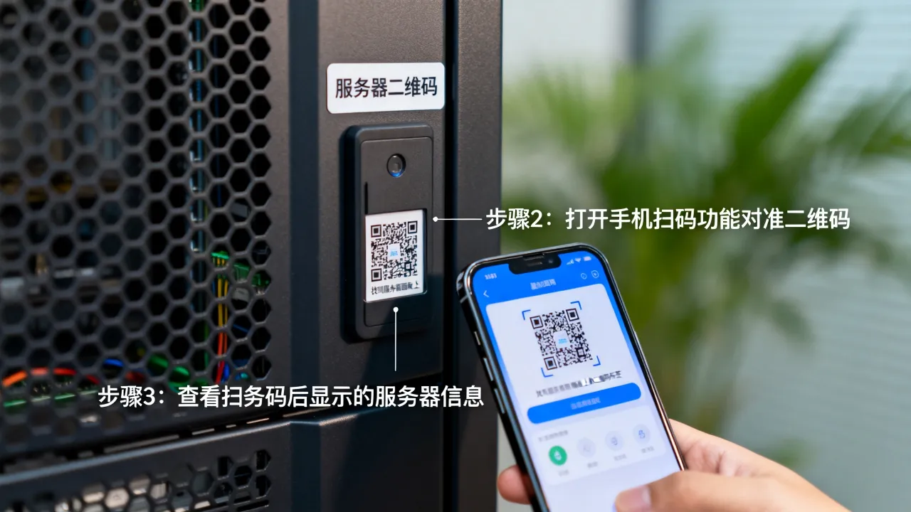 服务器二维码怎么扫？如何查看服务器二维码信息