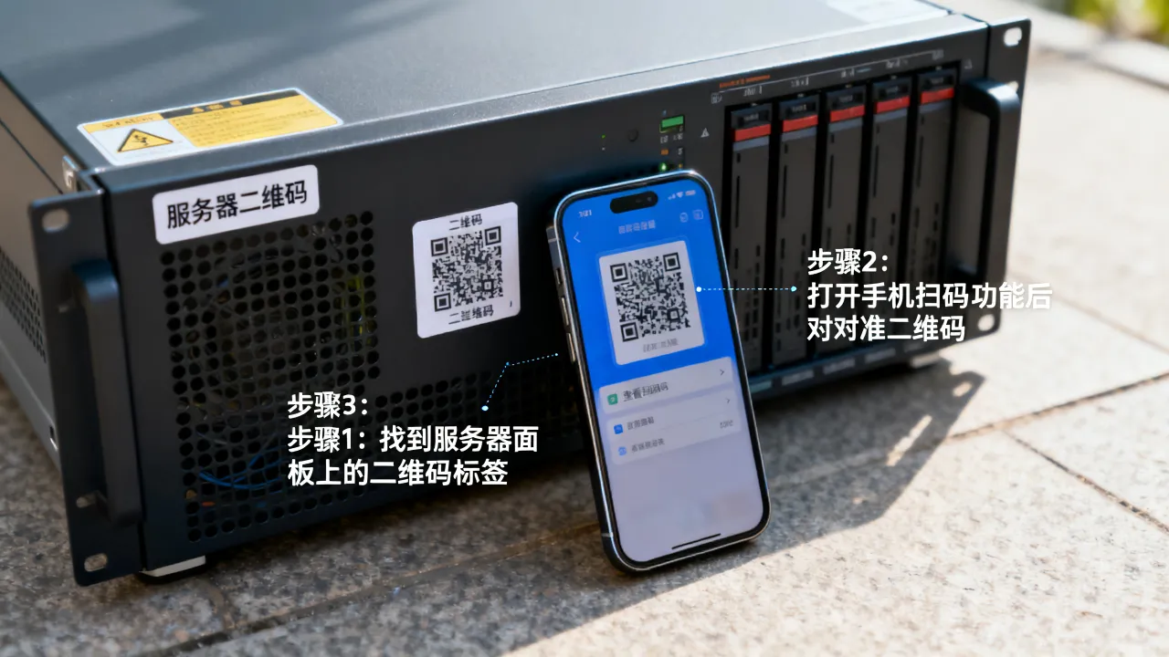 服务器二维码怎么扫？如何查看服务器二维码信息