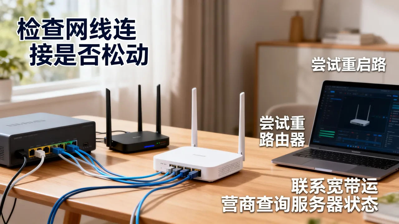 宽带远程服务器未响应是什么原因，宽带远程服务器未响应怎么解决