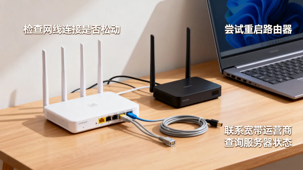 宽带远程服务器未响应是什么原因，宽带远程服务器未响应怎么解决
